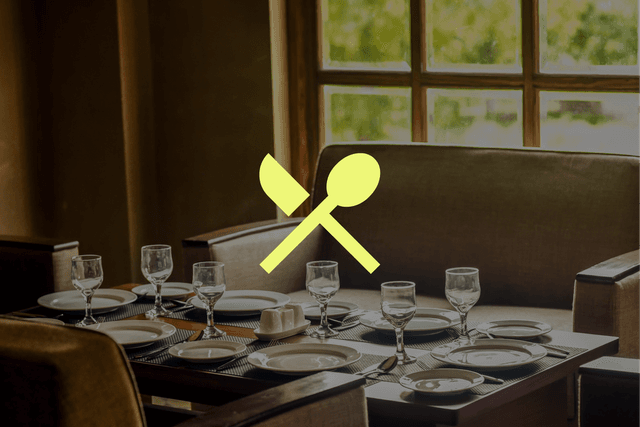 Dîner servi 3 plats, hors boissons